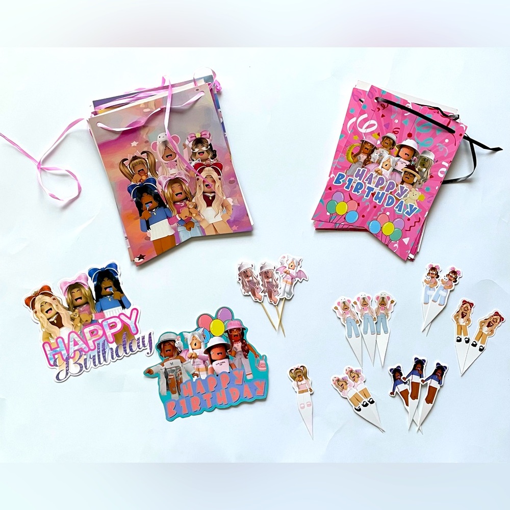 Roblox party supplies